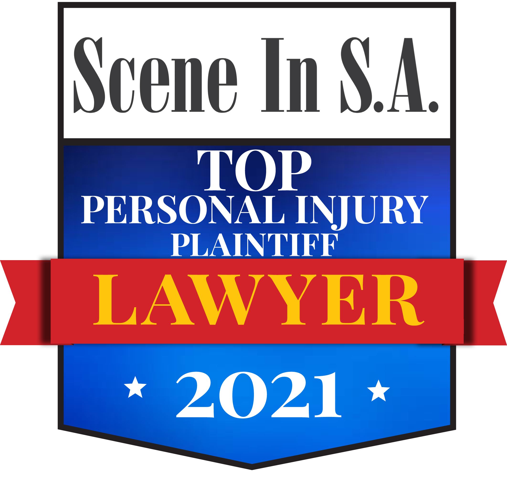 Top PI Plaintiff Web Emblem 2021