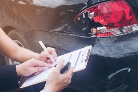 claim forms after car accident